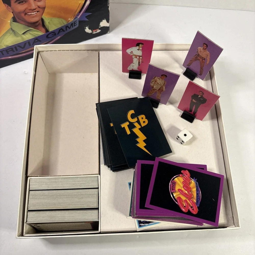 The Elvis Trivia Game 1994 Collector's Edition Classic Games Limited No 08293